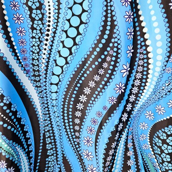 Yonique Womens Large Blue Tankini Swimsuit With Adjustable Straps & Boyshorts - Picture 9 of 13